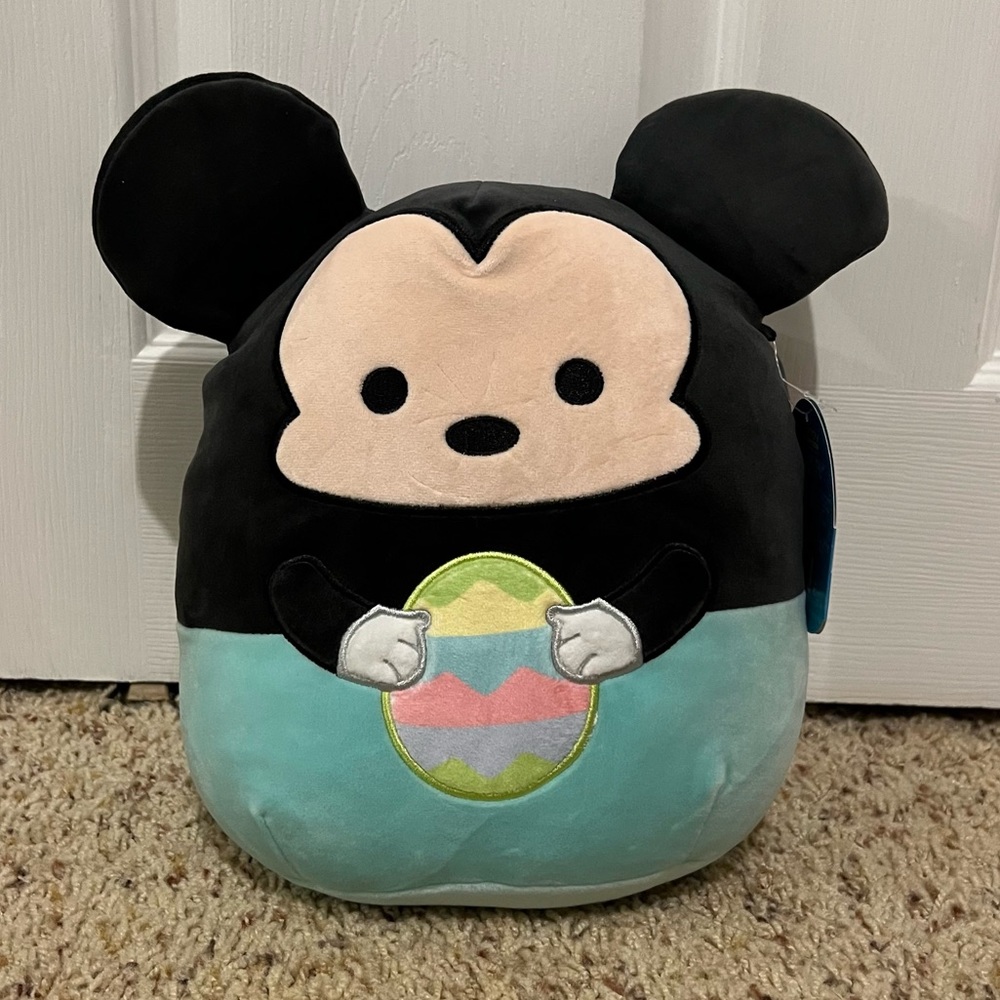 💗 *NWT* Squishmallow - 10” Disney Easter Mickey Mouse‎